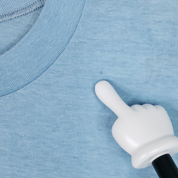 Vintage 80s I saw the Blue Bandit Climb Houston Texas Single Stitch T-shirt - Picture 10 of 16